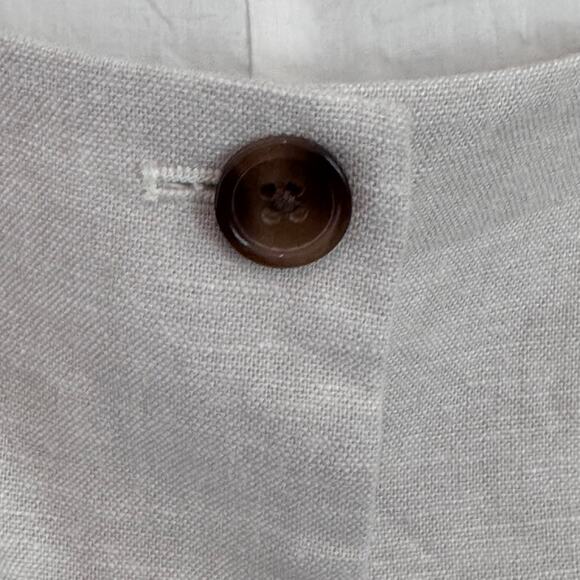 J. Crew Factory Squareneck Linen-blend Vest Top, Size 12 - Picture 8 of 8